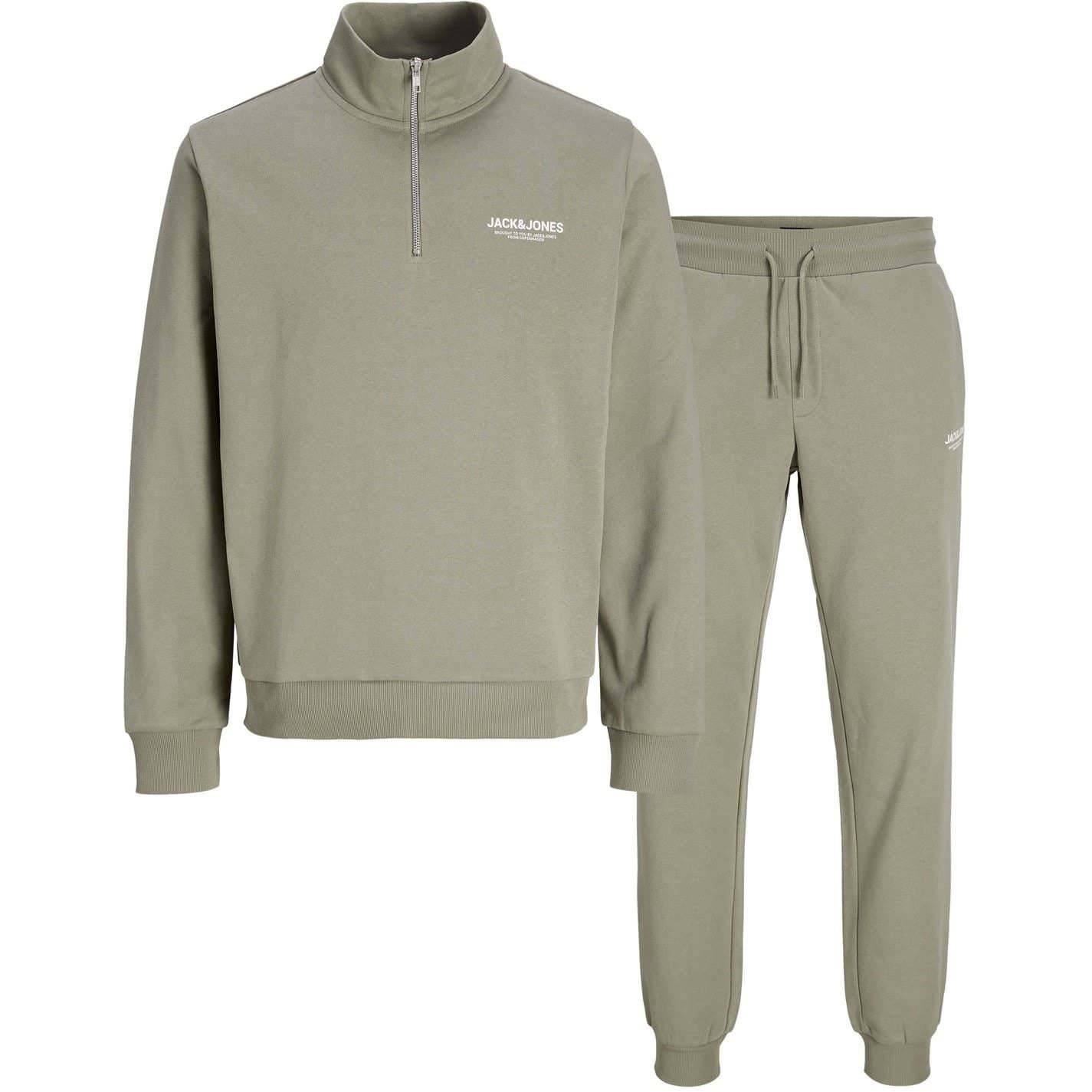 Jack and Jones Mason Funnel Neck Long Sleeve Full Tracksuit