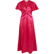 Vila Sittas Ld10 V-Neck Maxi Wrap Dress
