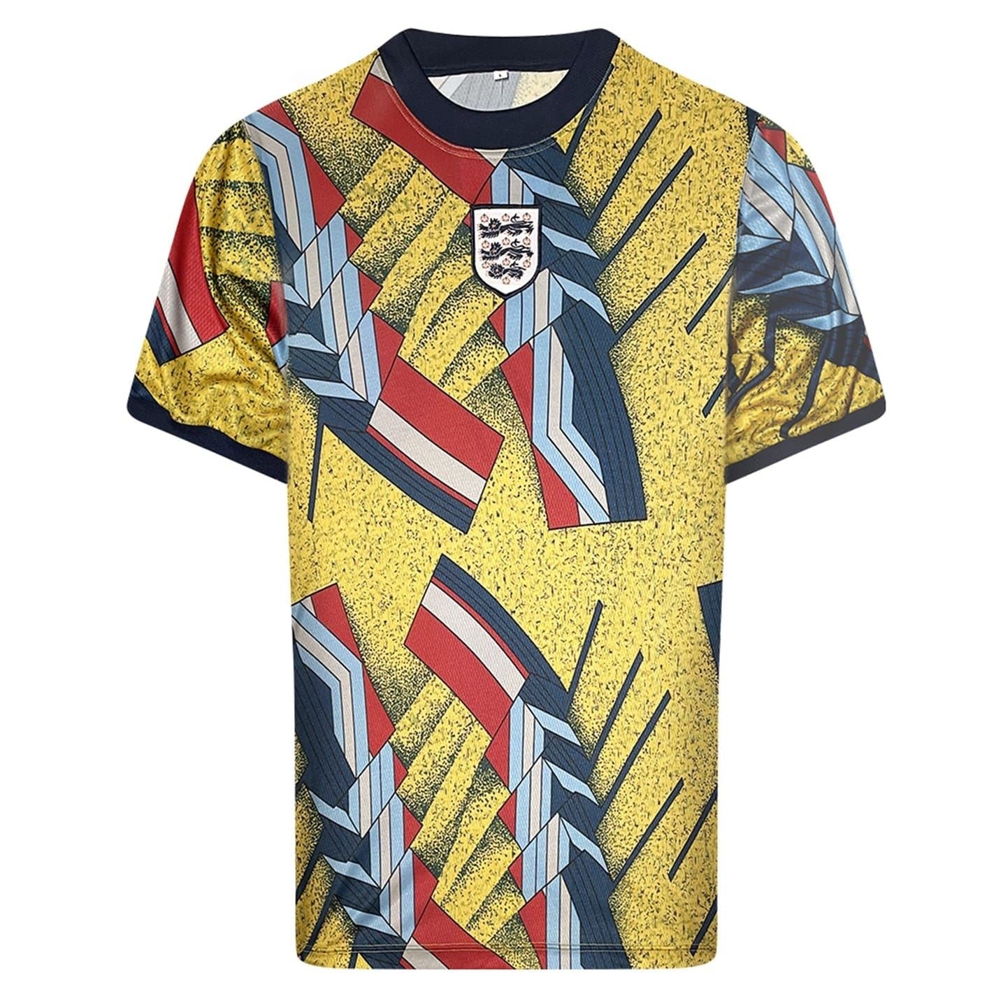 Score Draw Mens England Retro Goalkeeper Shirt 1994