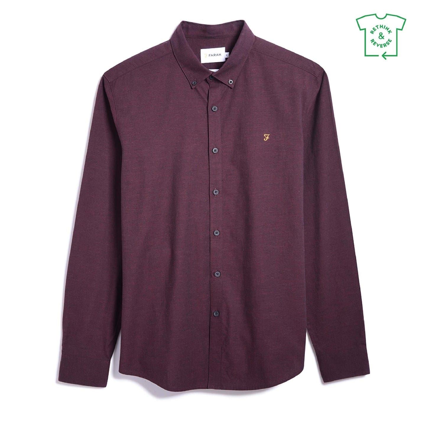 Farah Regular Fit Long Sleeve Shirt