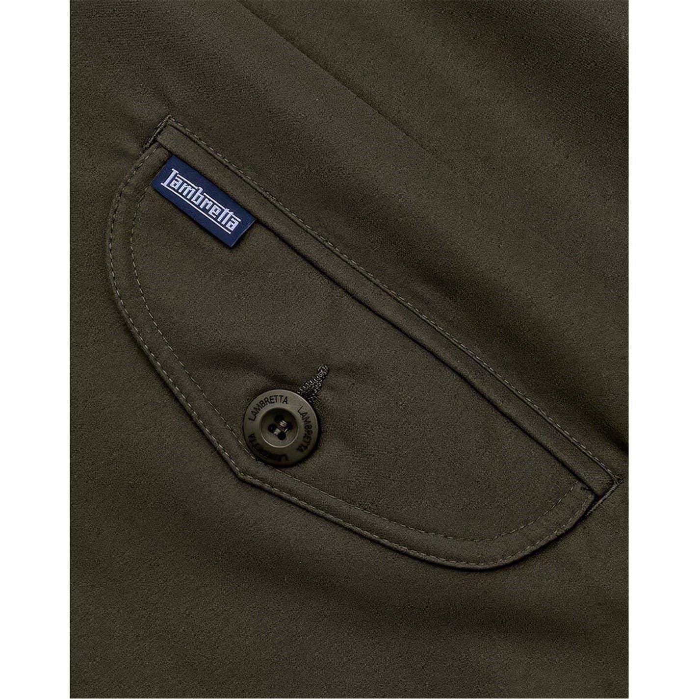 Lambretta Shower Resistant Harrington Bomber Jacket