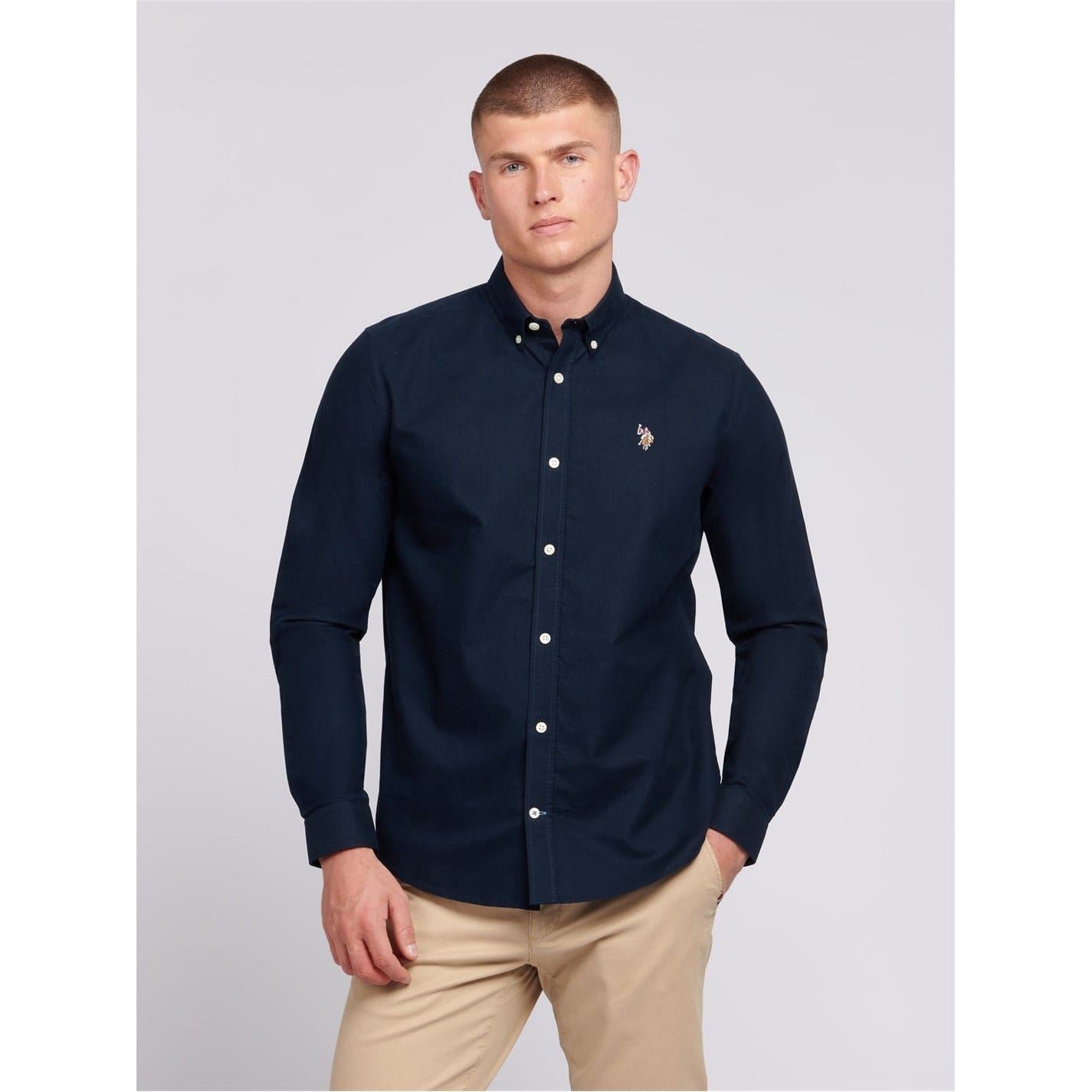 US Polo Assn Oxford Ls Shirt