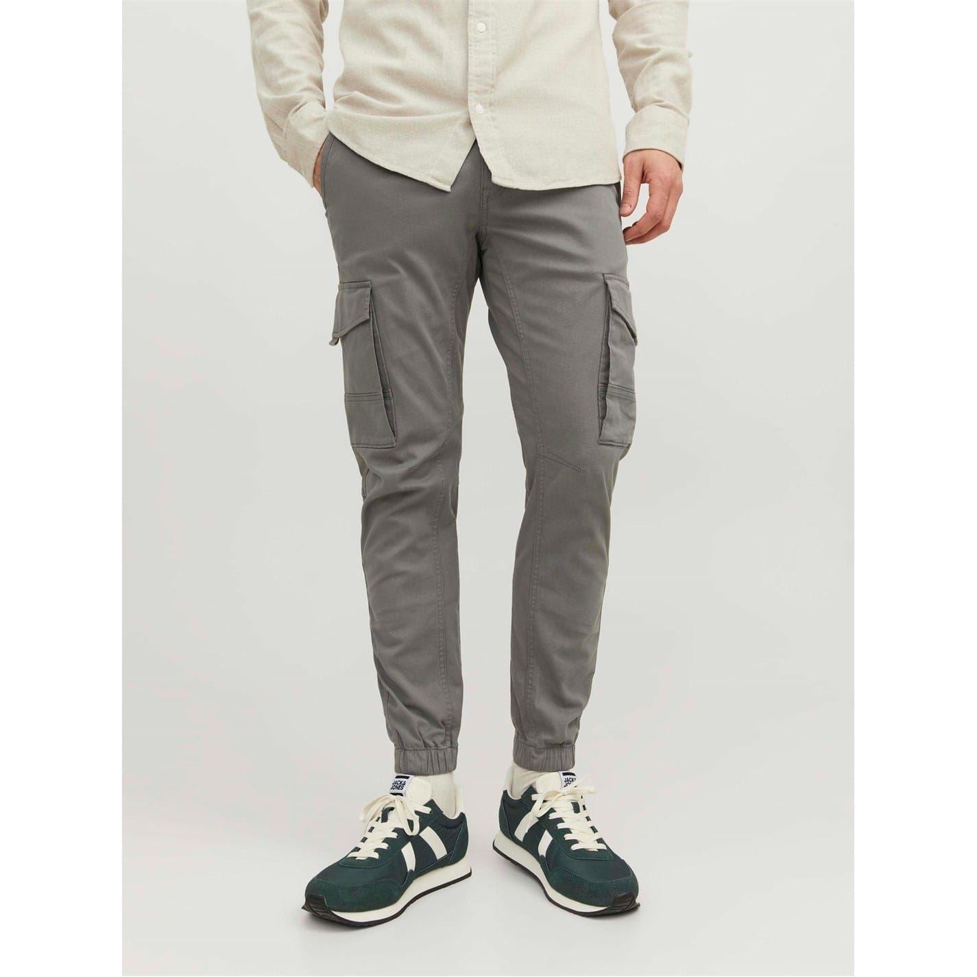Jack and Jones Slim Stretch Cuffed Cargo Pants