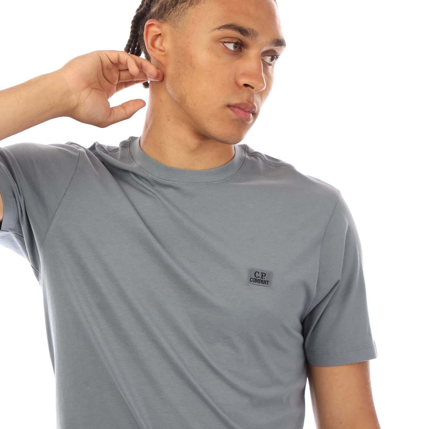 C.P. Company 30/1 Jersey Logo Patch T-Shirt