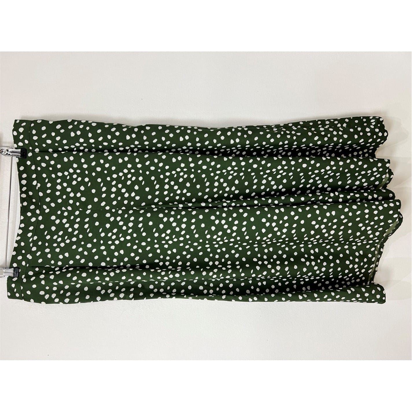 Wednesday Girls Polka Dot Wide Leg Trousers