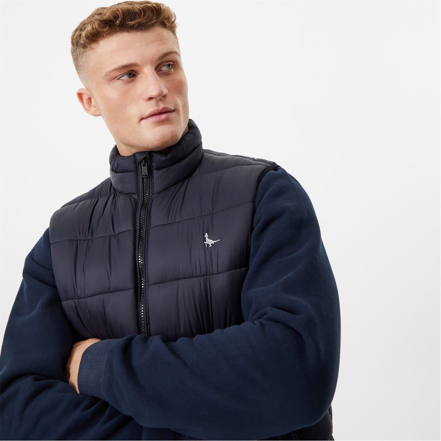 Jack Wills Mens Kershaw Lightweight Puffer Gilet