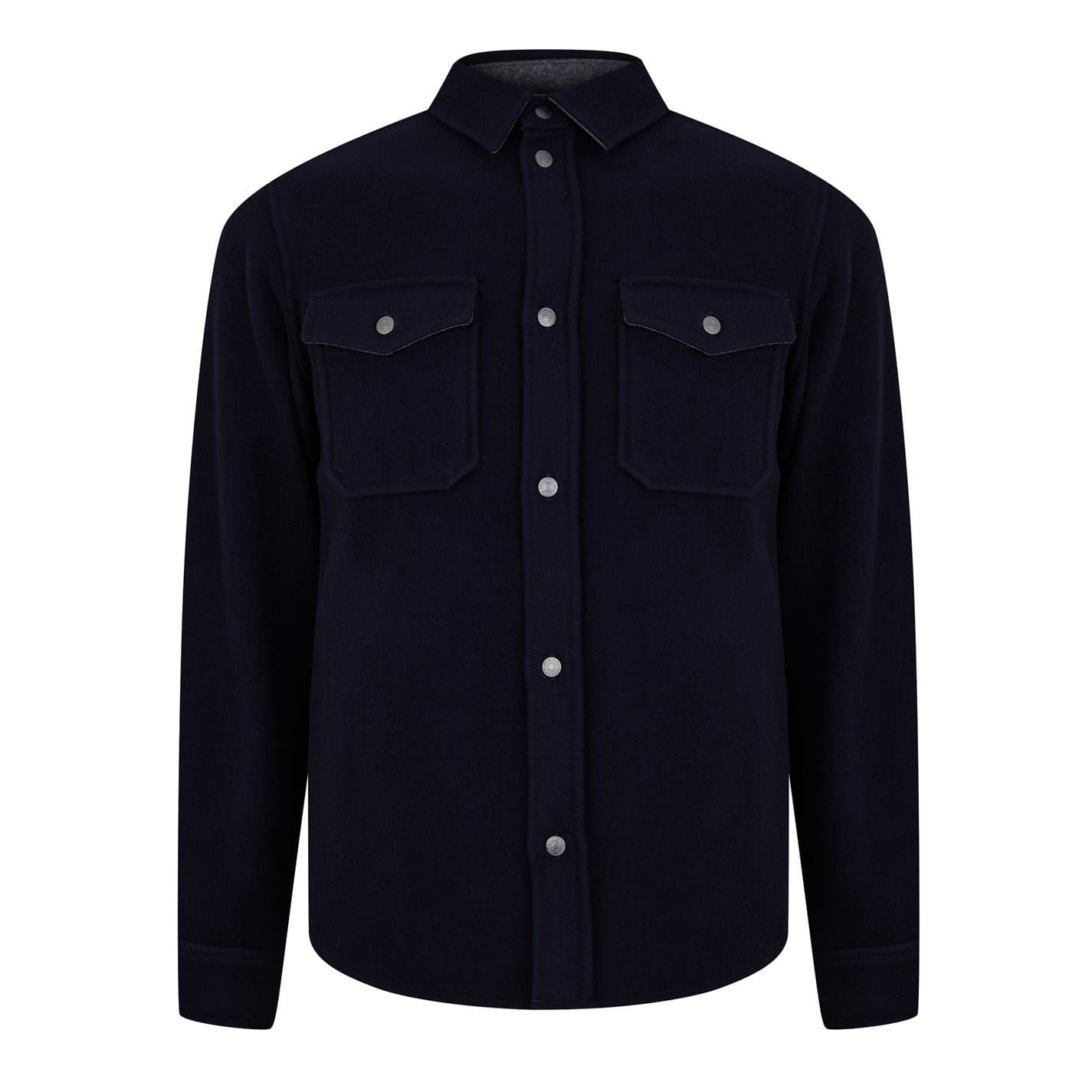 Woolrich Alaskan Melton Plain Overshirt