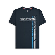 Lambretta Printed Logo Crew Neck Short Sleeve Jersey T-Shirt