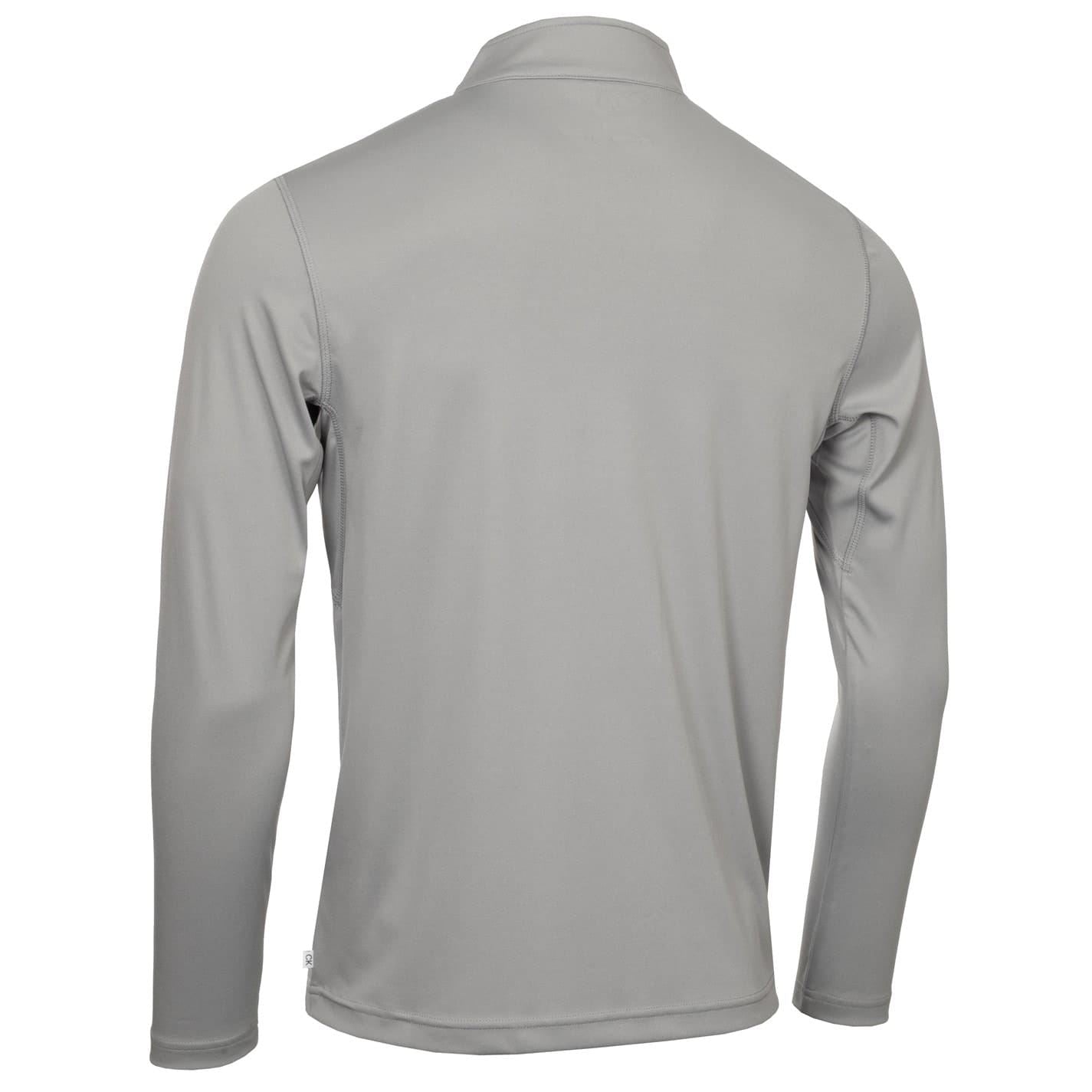 Calvin Klein Golf Regular Fit Zip Neck Long Sleeve Sweatshirt