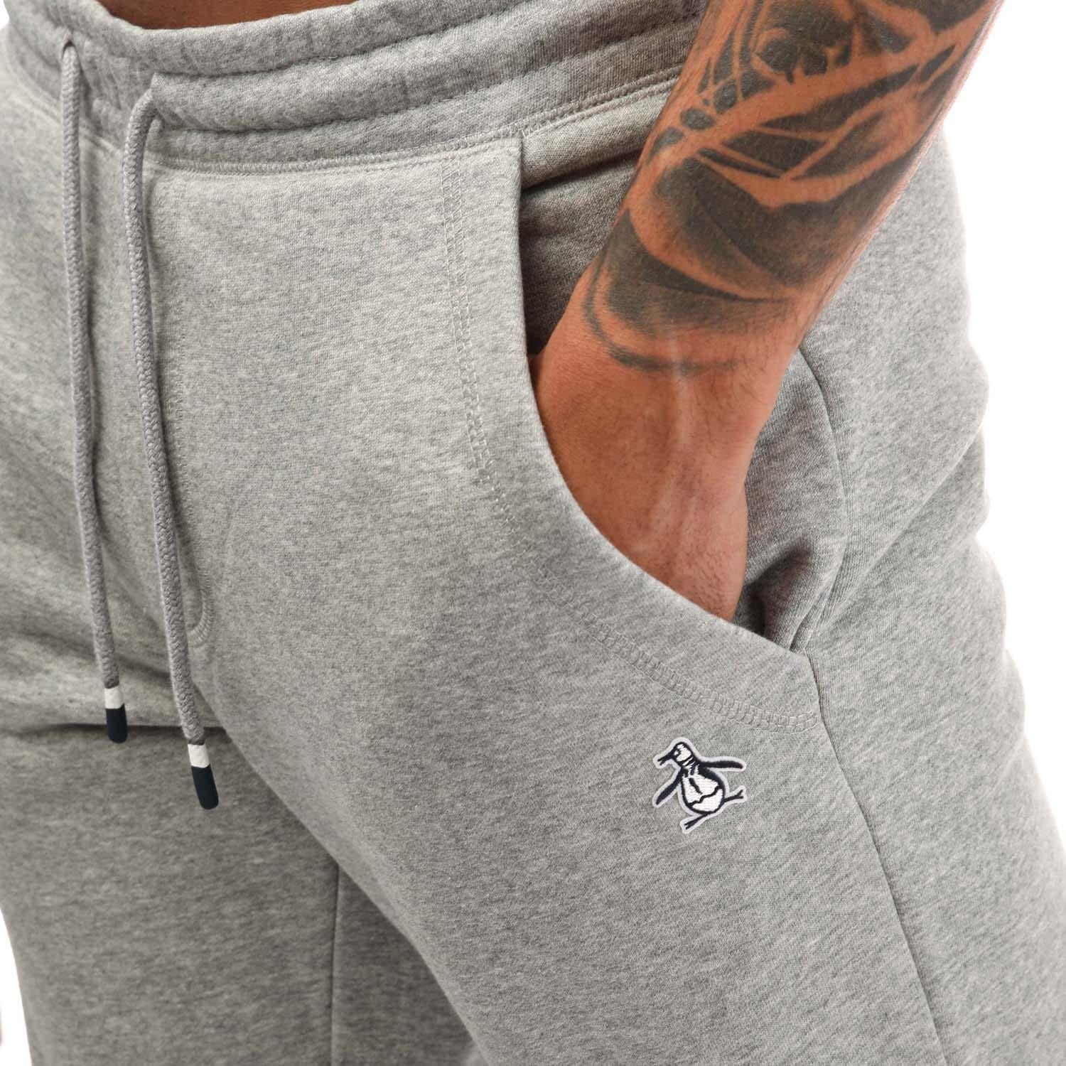 Original Penguin Sticker Pete Fleece Jogging Pants