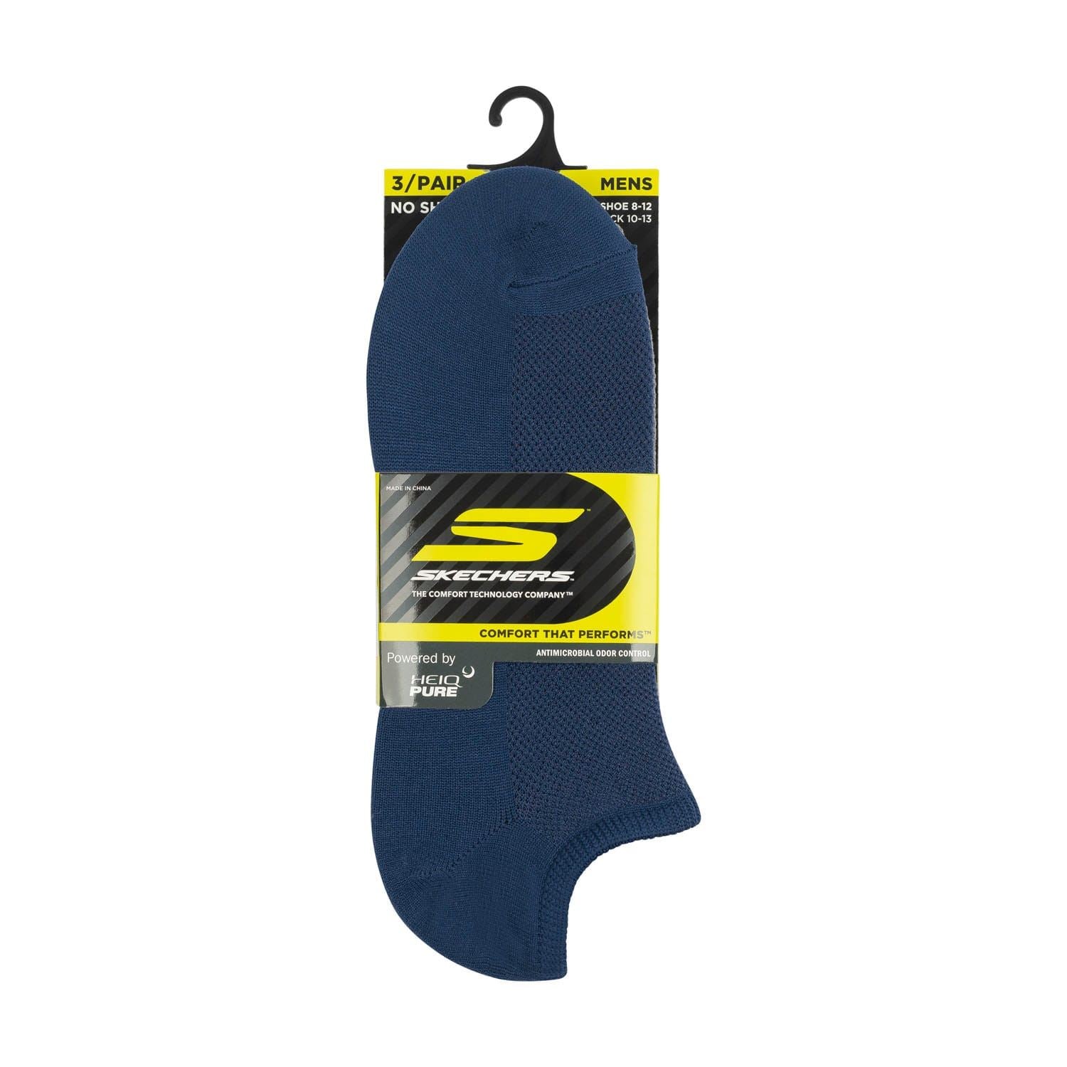Skechers 3 Pack of No Show Socks