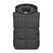 SoulCal Cable Knit Hooded Gilet