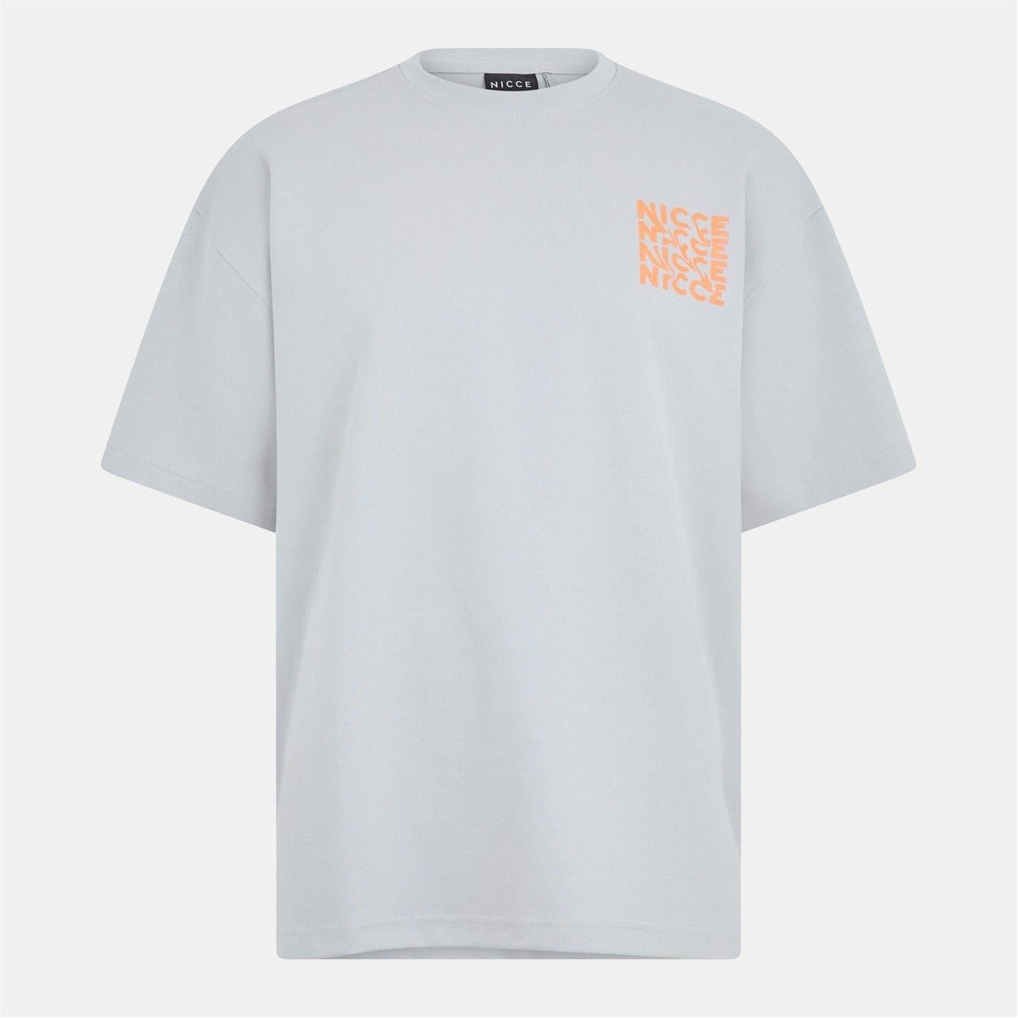 Nicce Regular Fit Lettering Crew Neck T-Shirt
