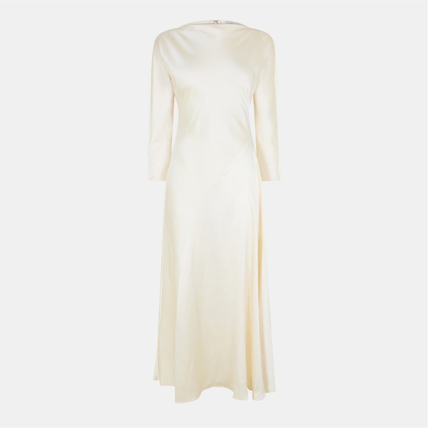 Ted Baker Curve Boat Neck Midi Dress