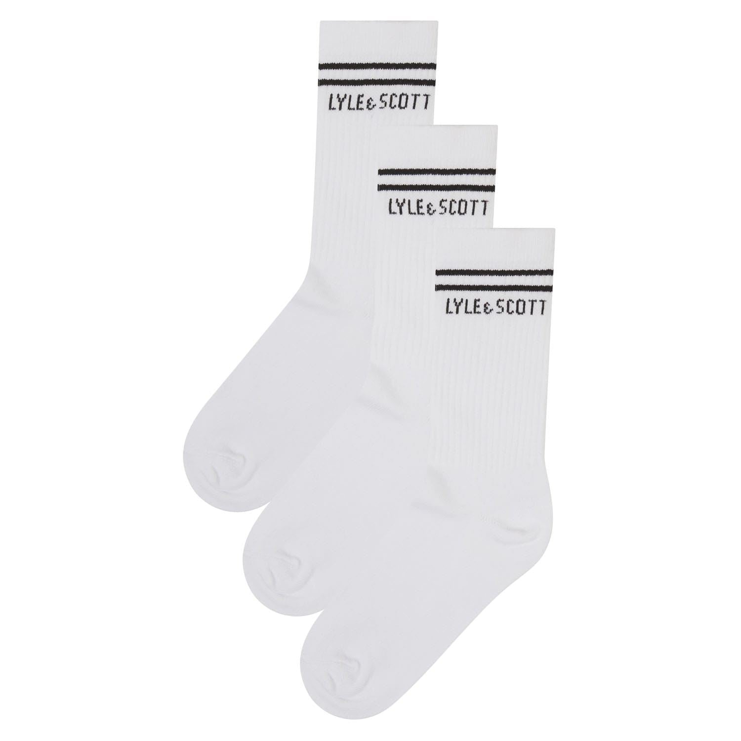 Lyle And Scott Juniors 3 Pack of Sport Socks