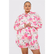 In The Style Curve Pink Shirt