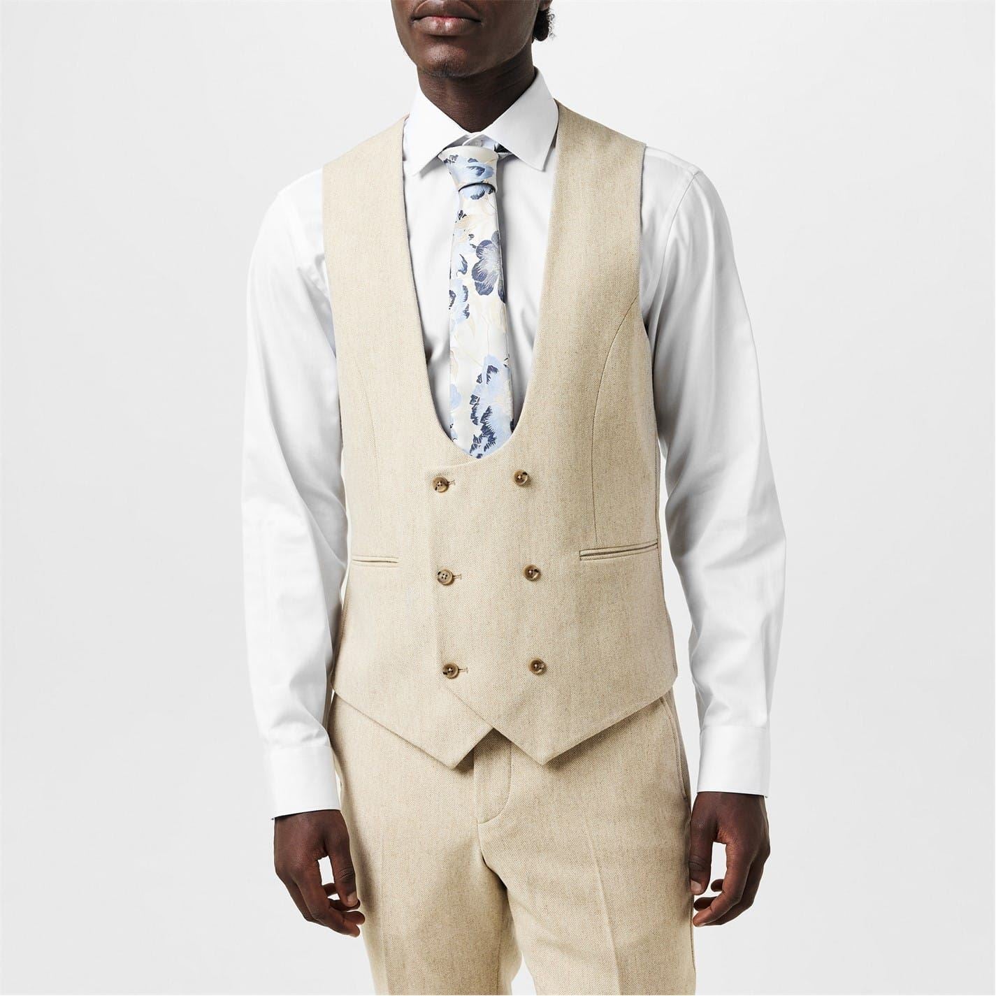 Without Prejudice Archer Donegal Waistcoat