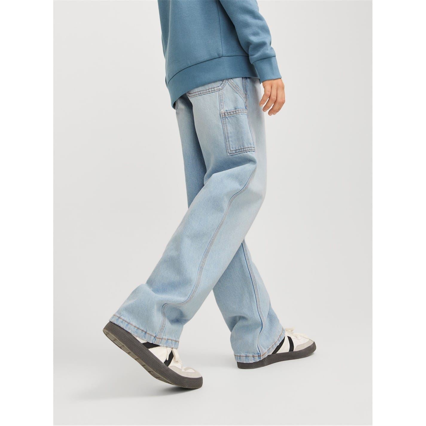 Jack and Jones Alex Carpenter Wide Fit Jeans