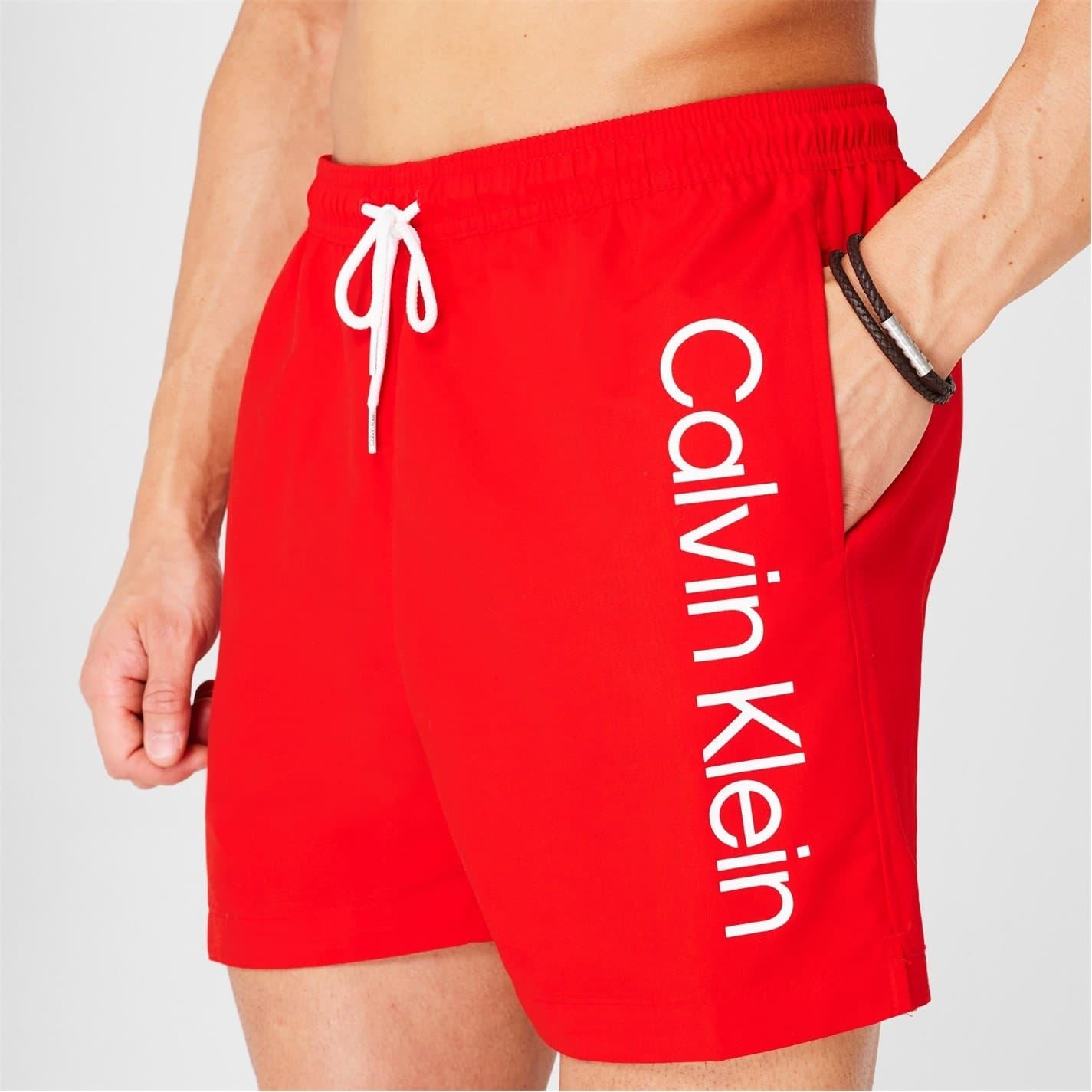 Calvin Klein Large Logo Swim Shorts