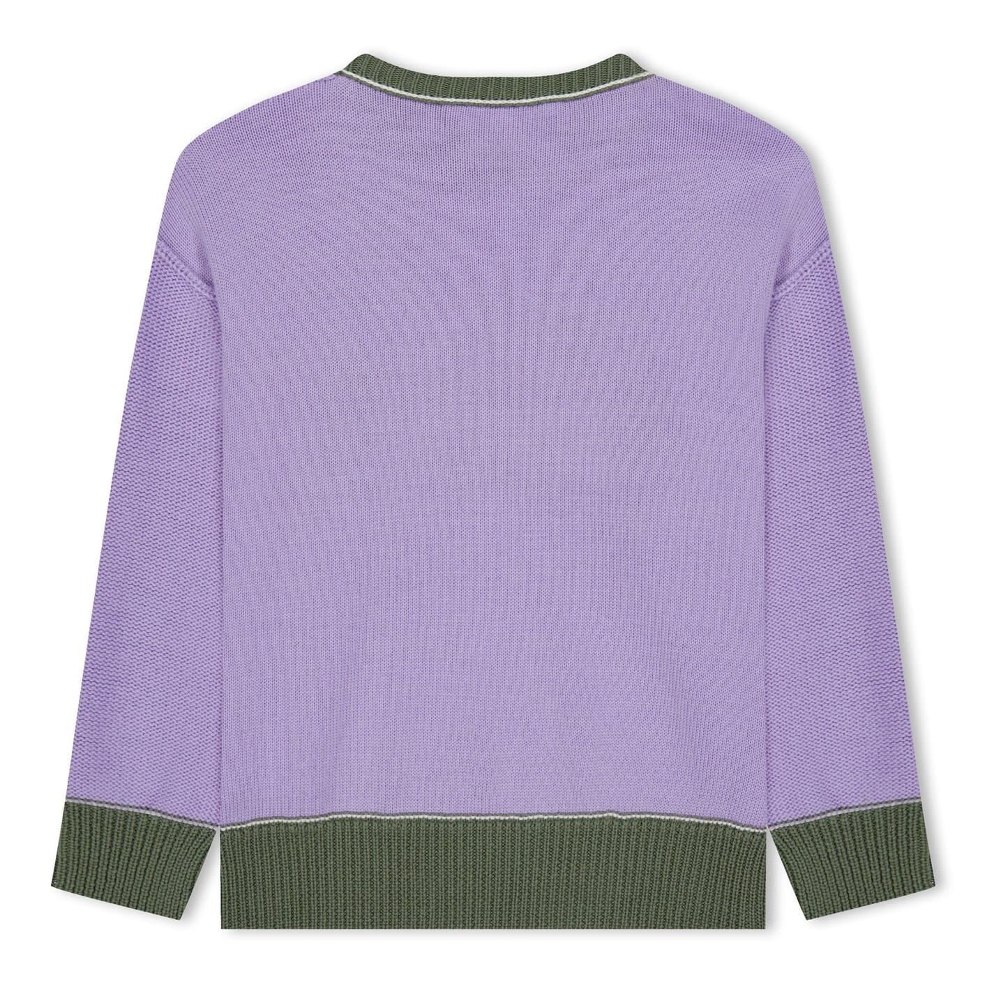 Palm Angels Knitted Bear Sweater Juniors