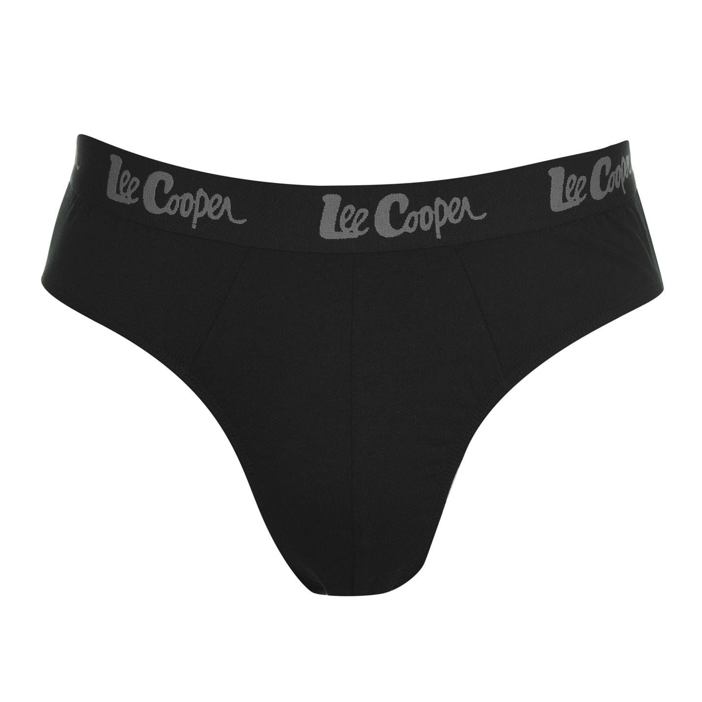 Lee Cooper Mens Cooper 5 Pack Comfort Briefs