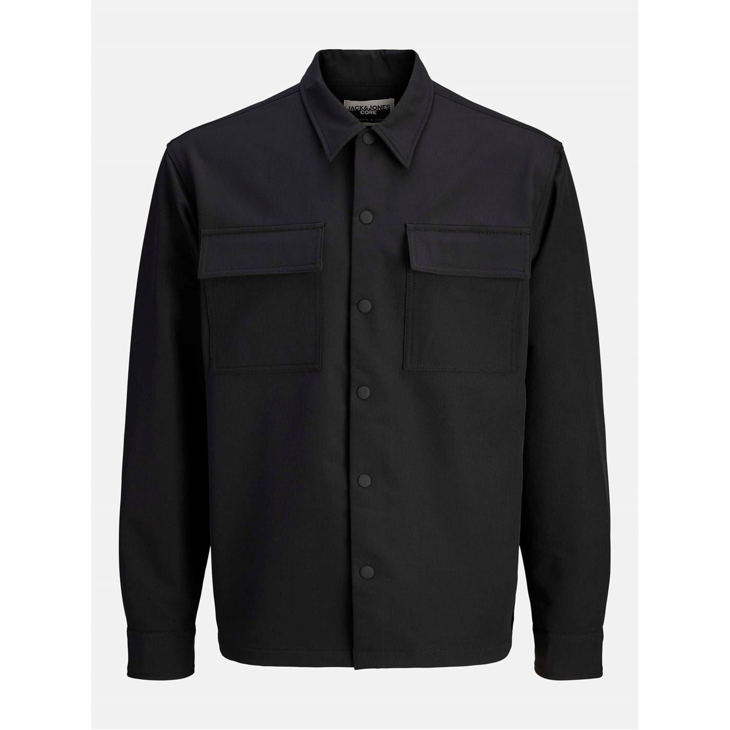 Jack and Jones Commute Regular Fit Collared Neck Long Sleeve Shirt