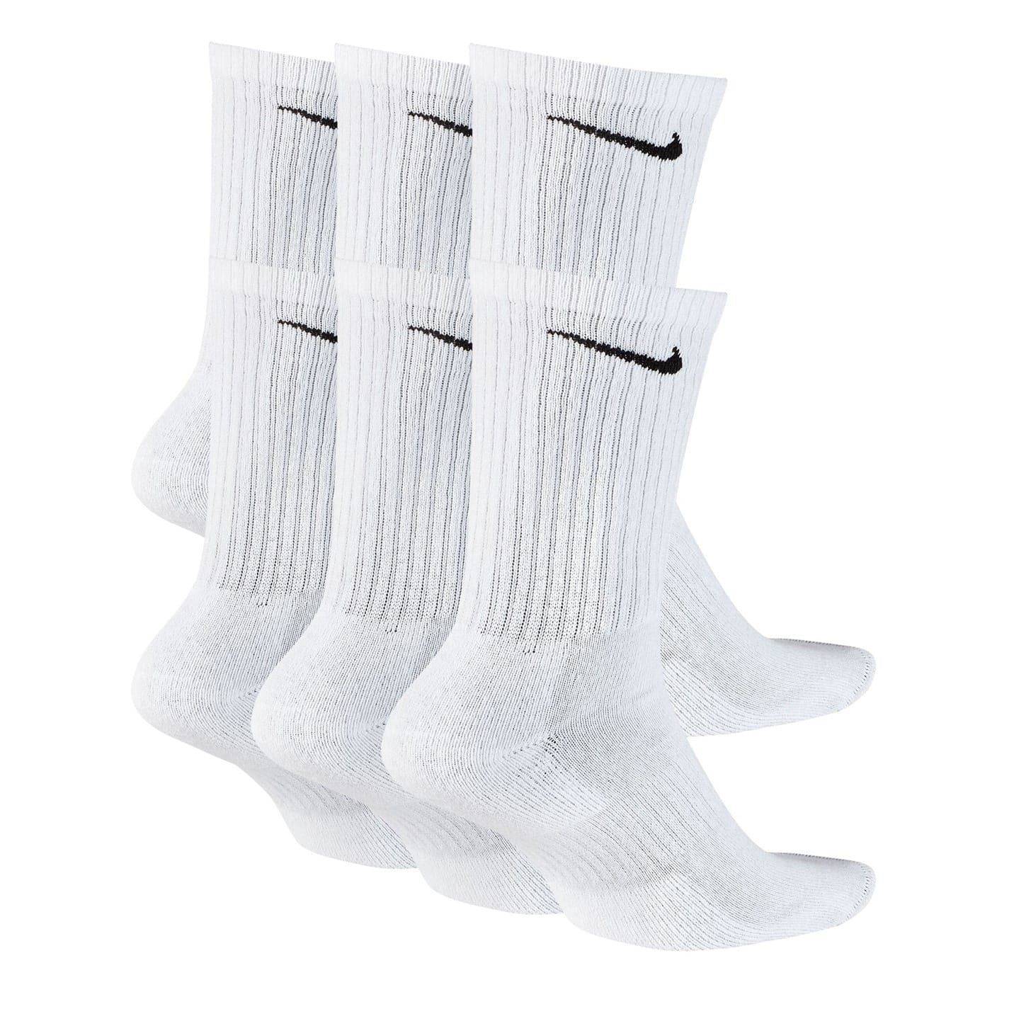 Nike 6 Pack Cushioned Training Crew Socks