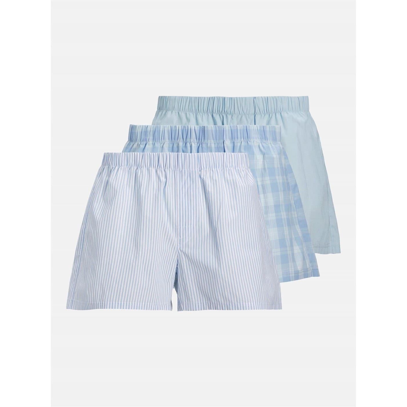 Jack and Jones Mens Pack Milano Woven Boxers