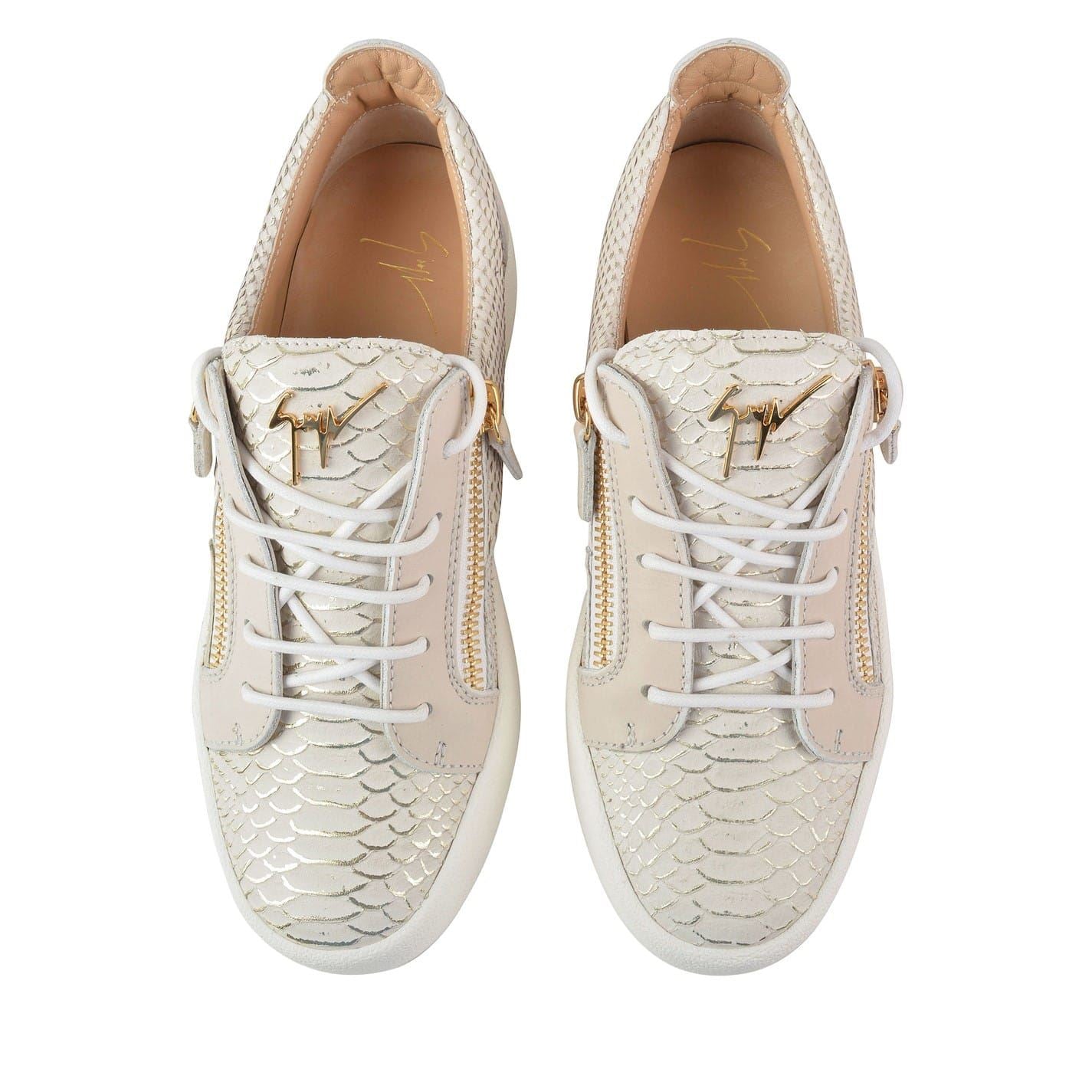 Giuseppe Zanotti Python Embossed Trainers