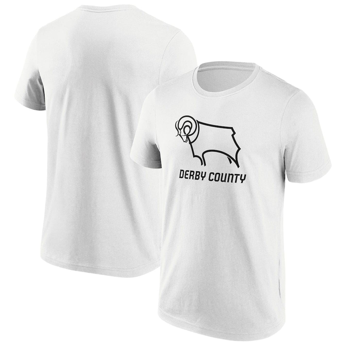Derby County FC Mens Essential Logo T-Shirt