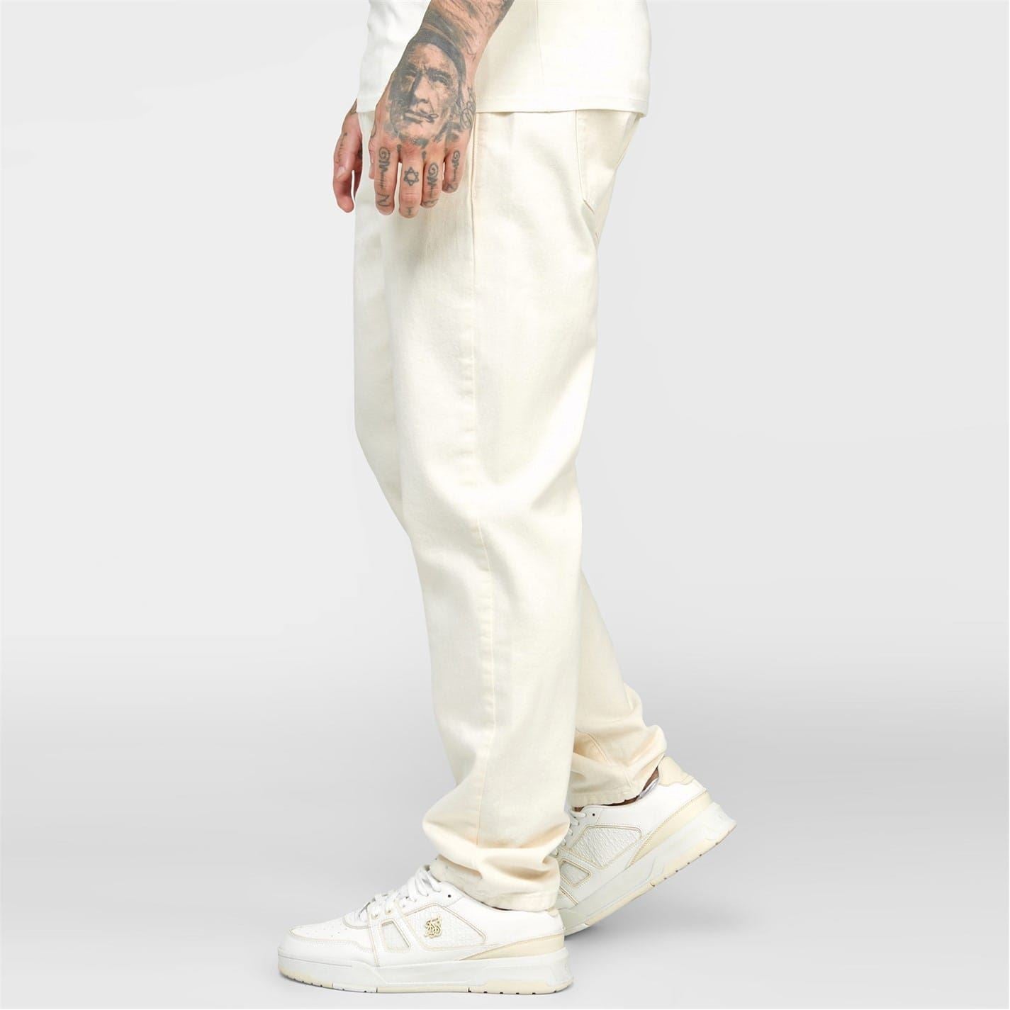 SikSilk St Jean Regular Fit Straight Leg Pants