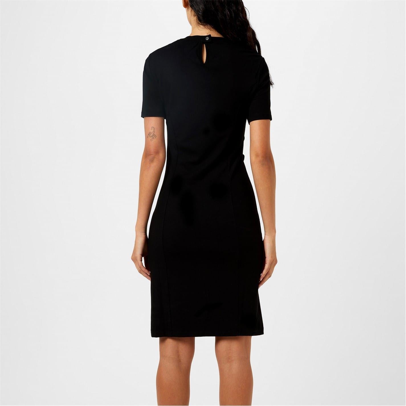 Rabanne Button Mini Dress