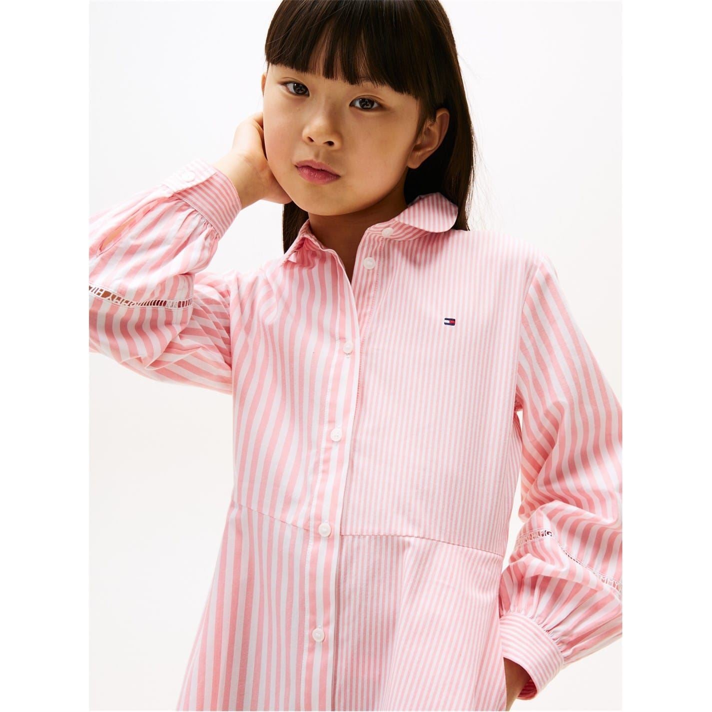 Tommy Hilfiger Collared Neck Mini Shirtdress