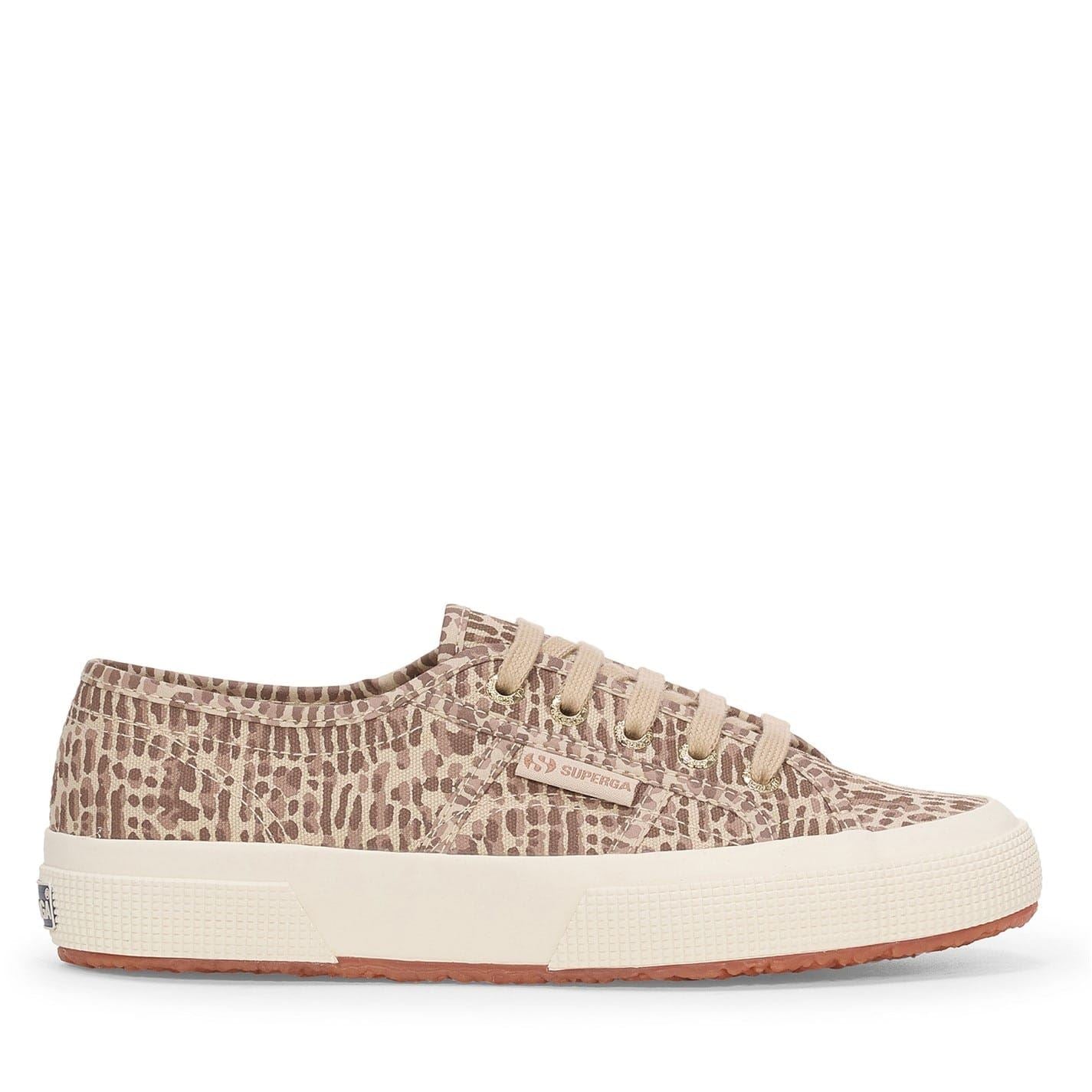 Superga 2750 Jag Print Canvas Low Top Sneakers
