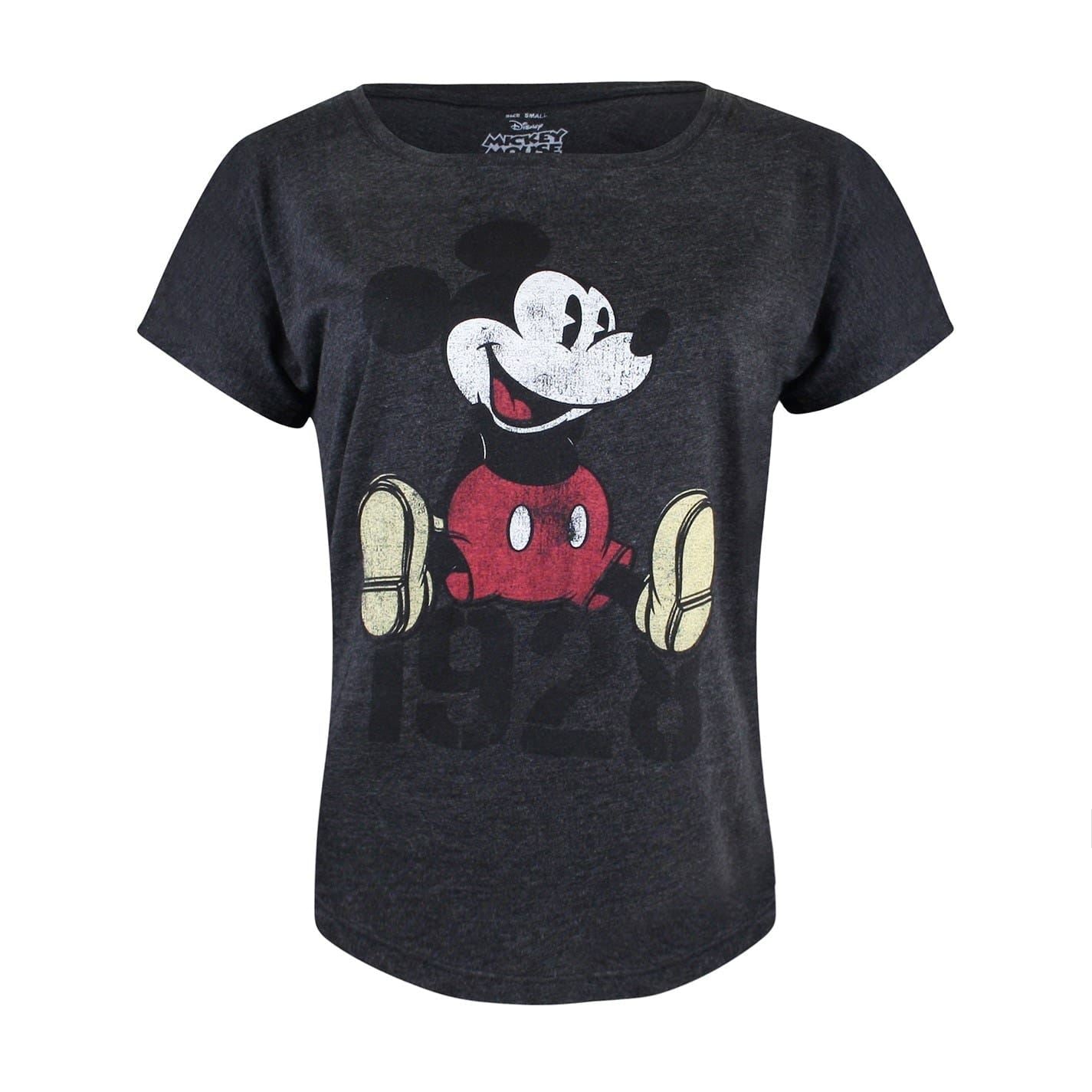 Disney Mickey Mouse Graphic Scoop Neck T-Shirt