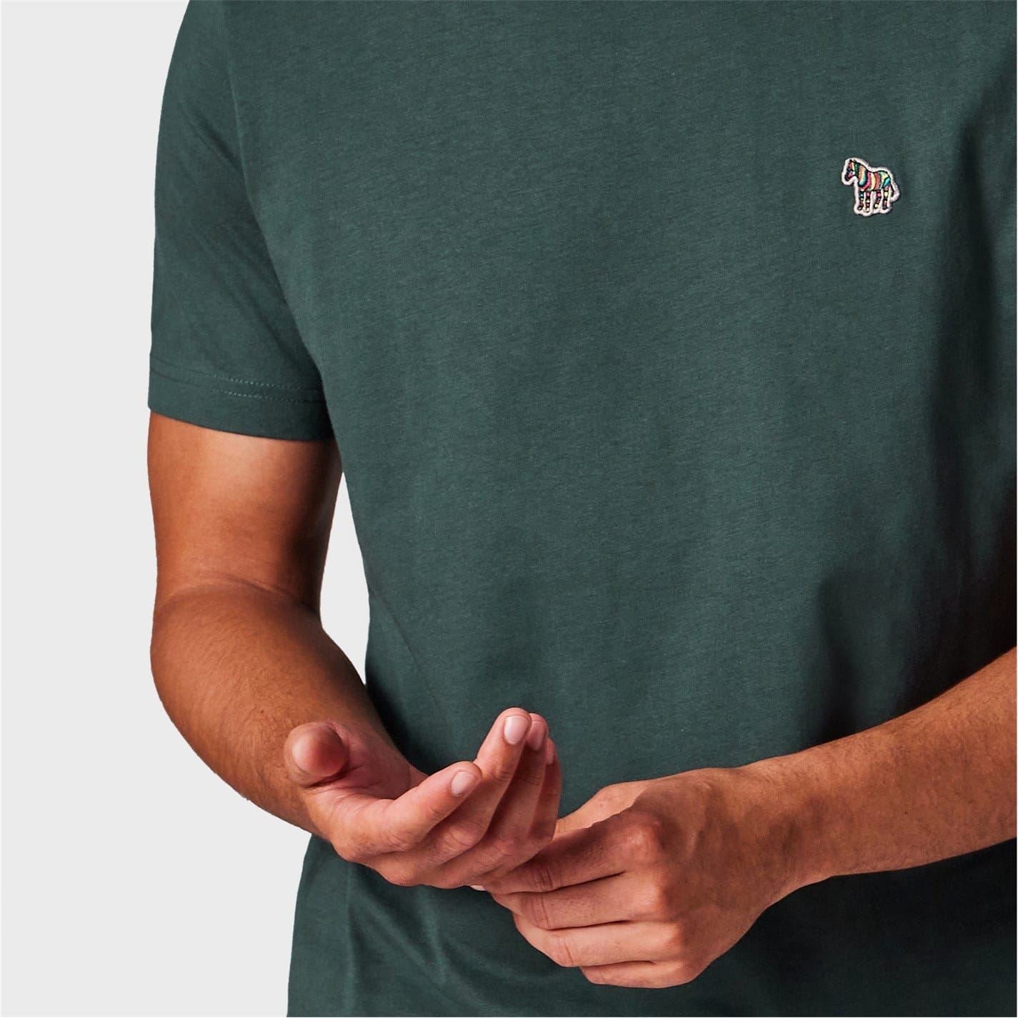 PS Paul Smith Regular Fit Zebra Crew Neck T-Shirt