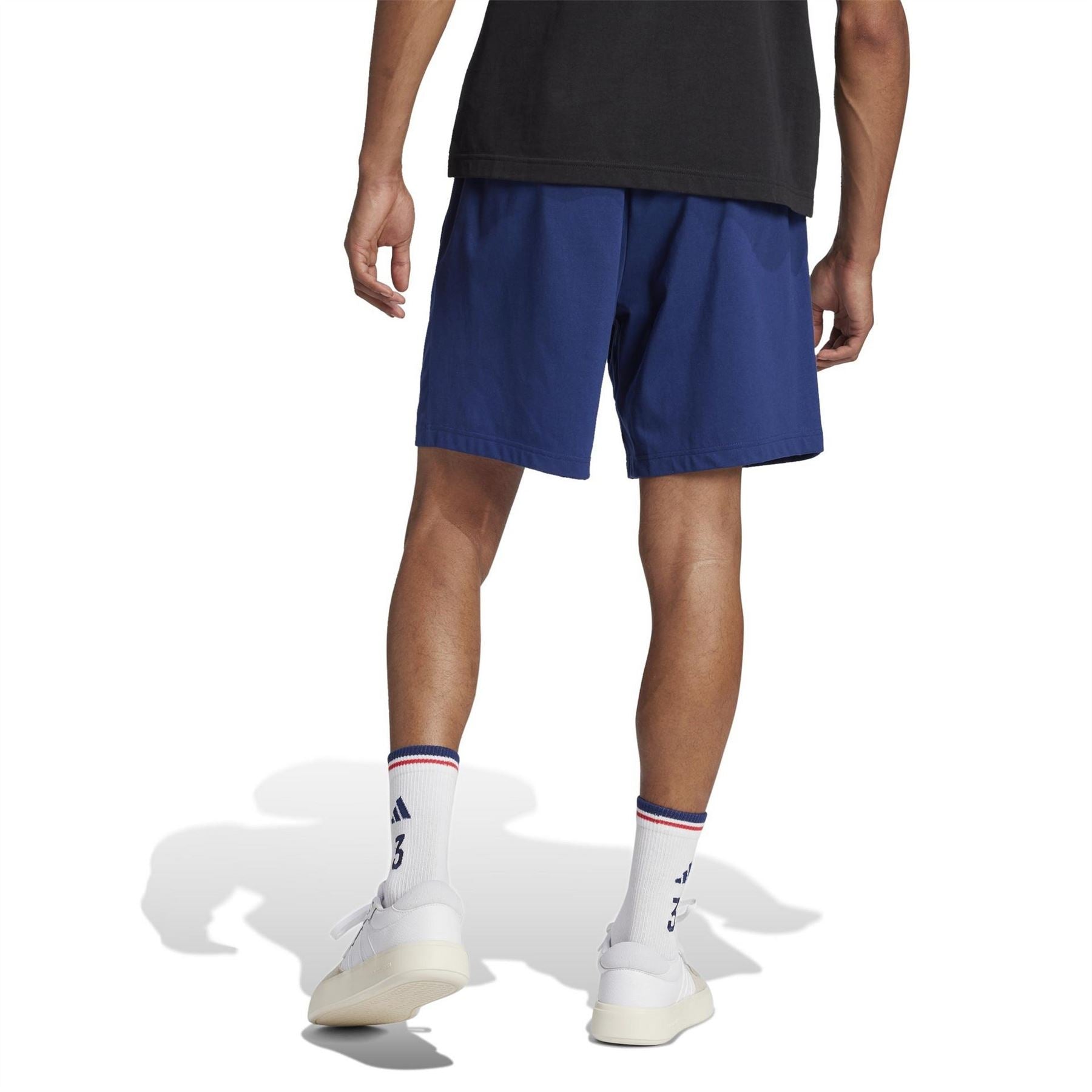 adidas Mens Essentials Linear Single Jersey Shorts