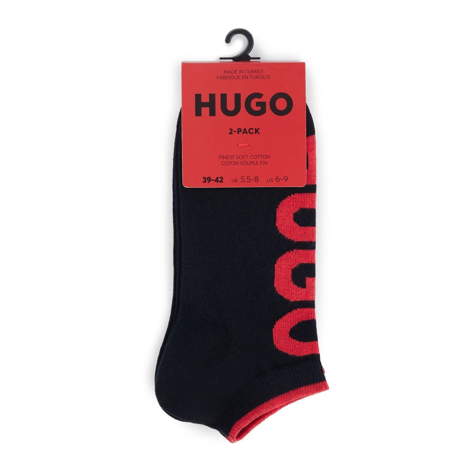 Hugo 2 Pack of Logo Ankle Socks