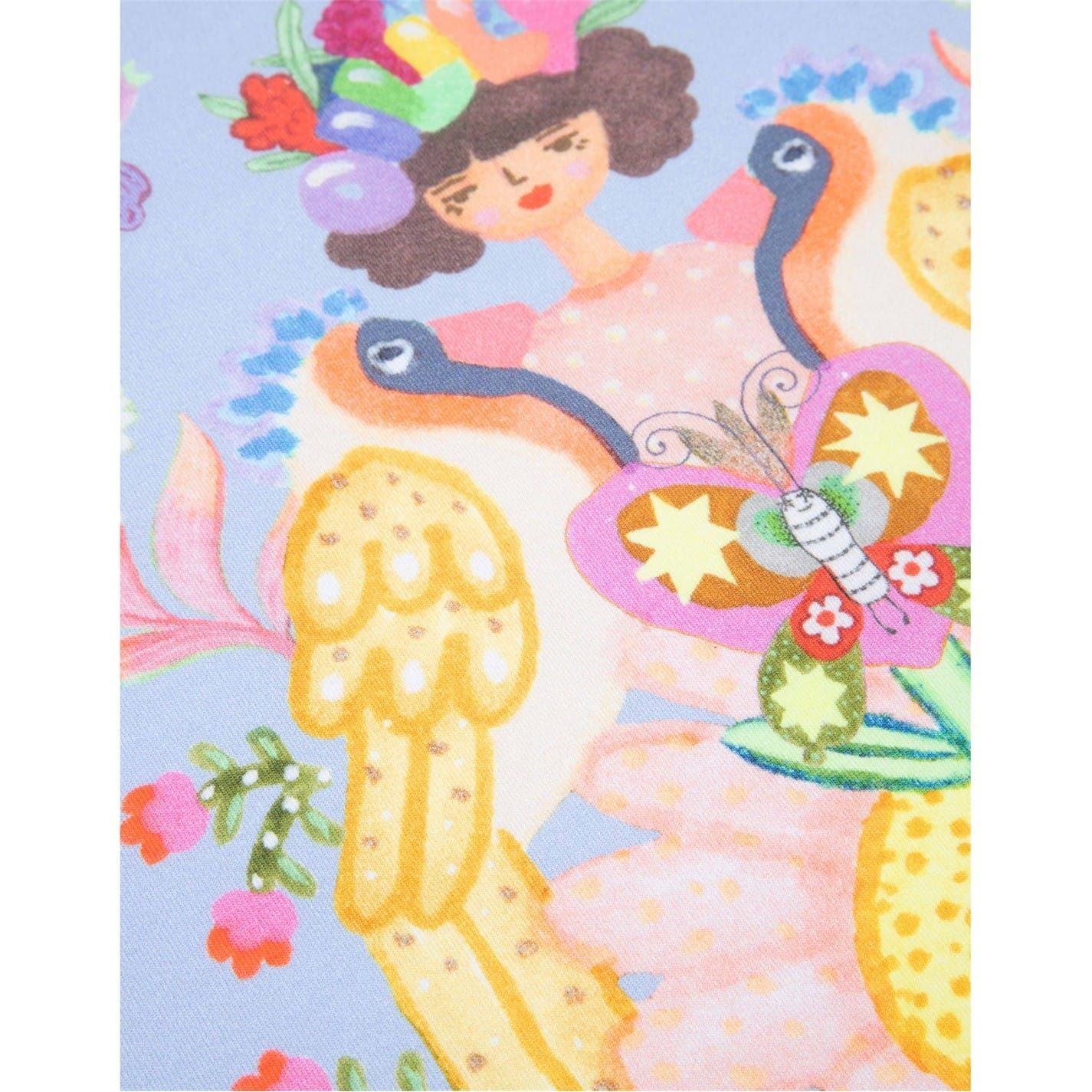 Oilily Crew Neck Jersey Dress