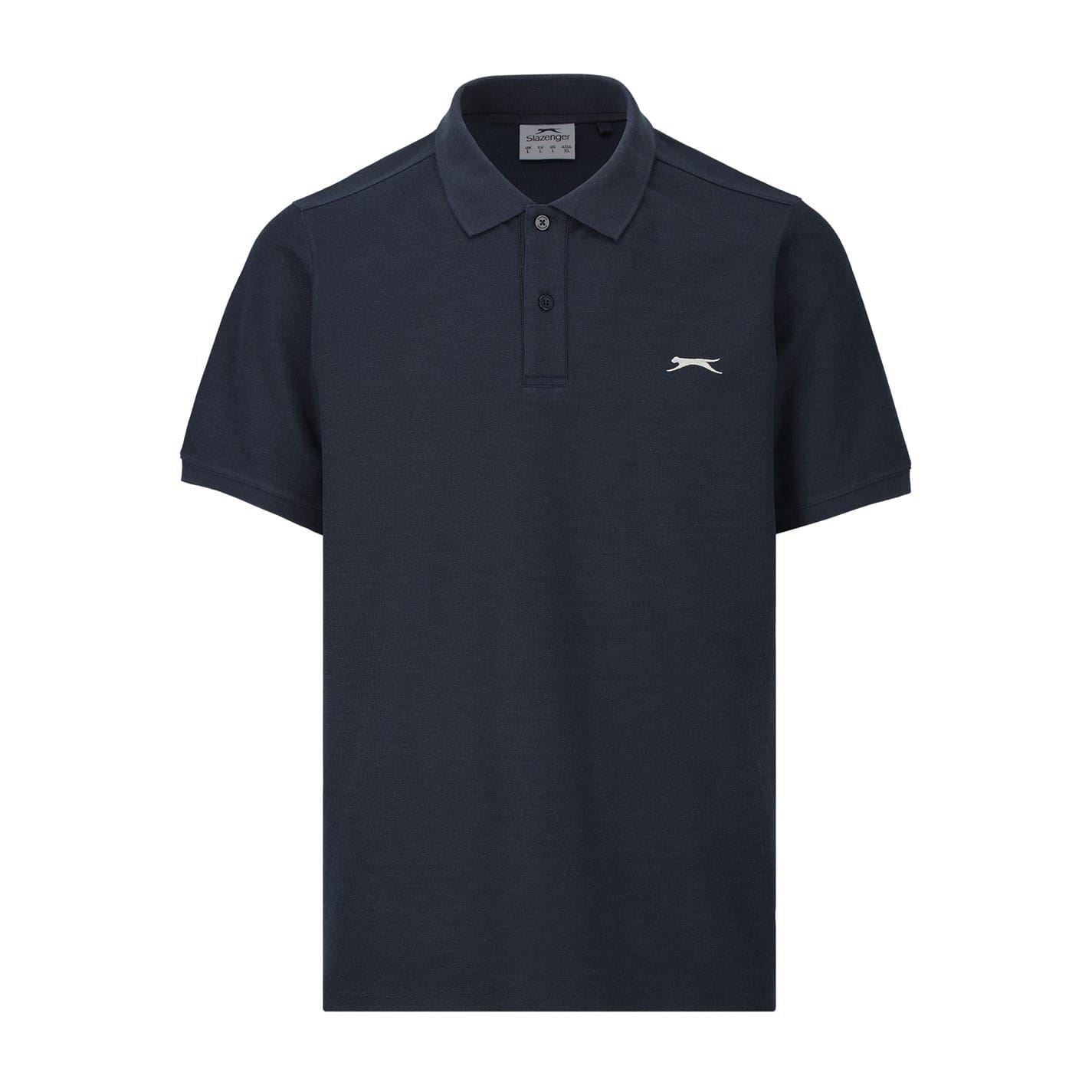 Slazenger Mens Plain Polo Shirt