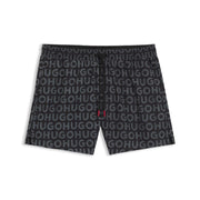 Hugo Tortuga Logo Print Swim Shorts