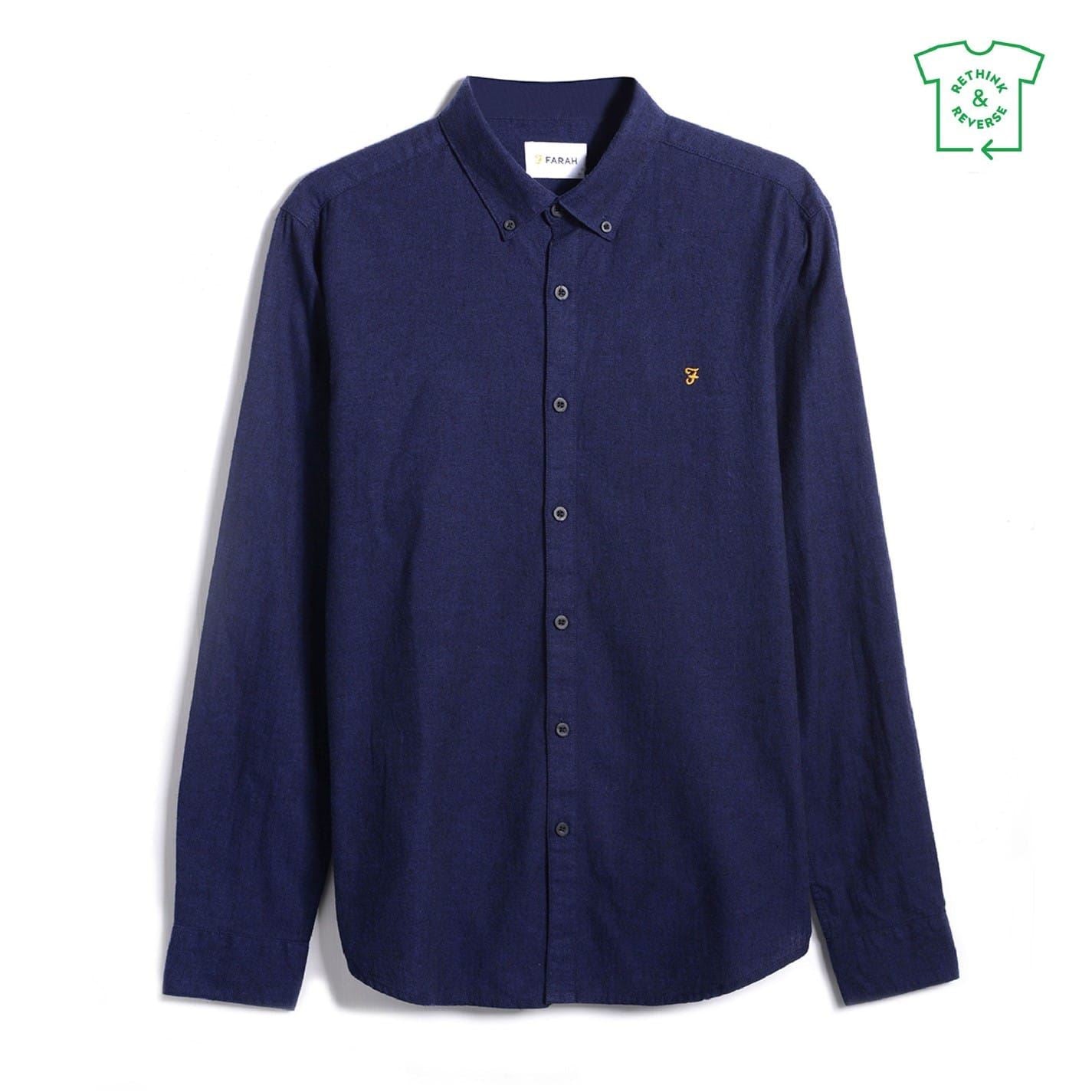 Farah Regular Fit Long Sleeve Shirt