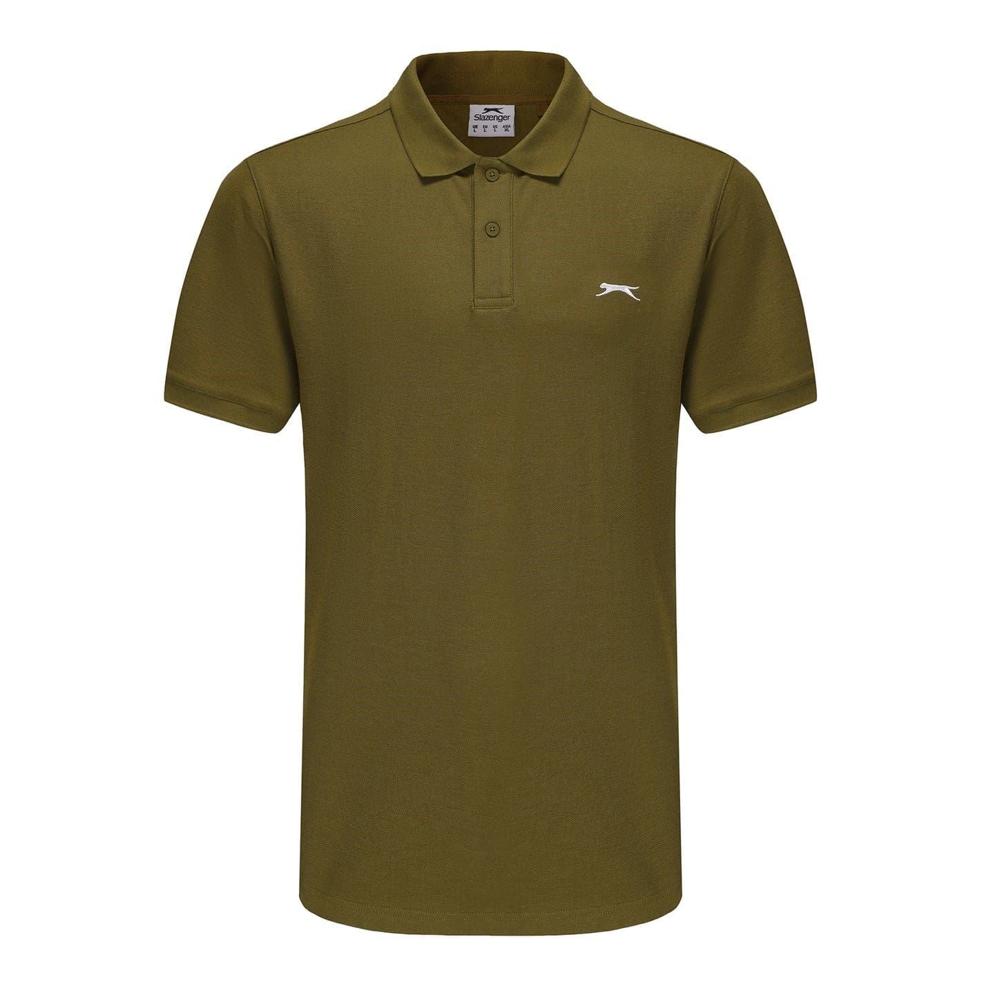 Slazenger Mens Plain Polo Shirt