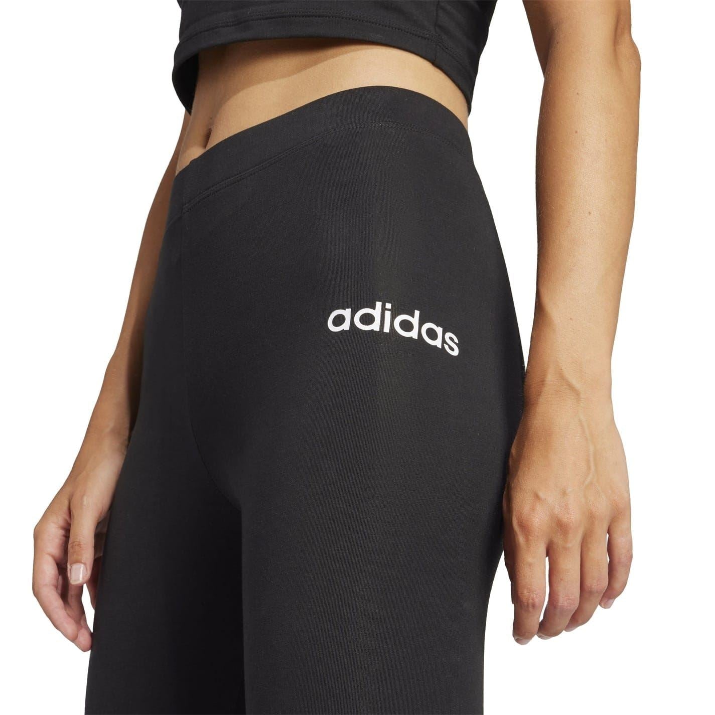 adidas Womens Essentials 3 Stripe Leggings