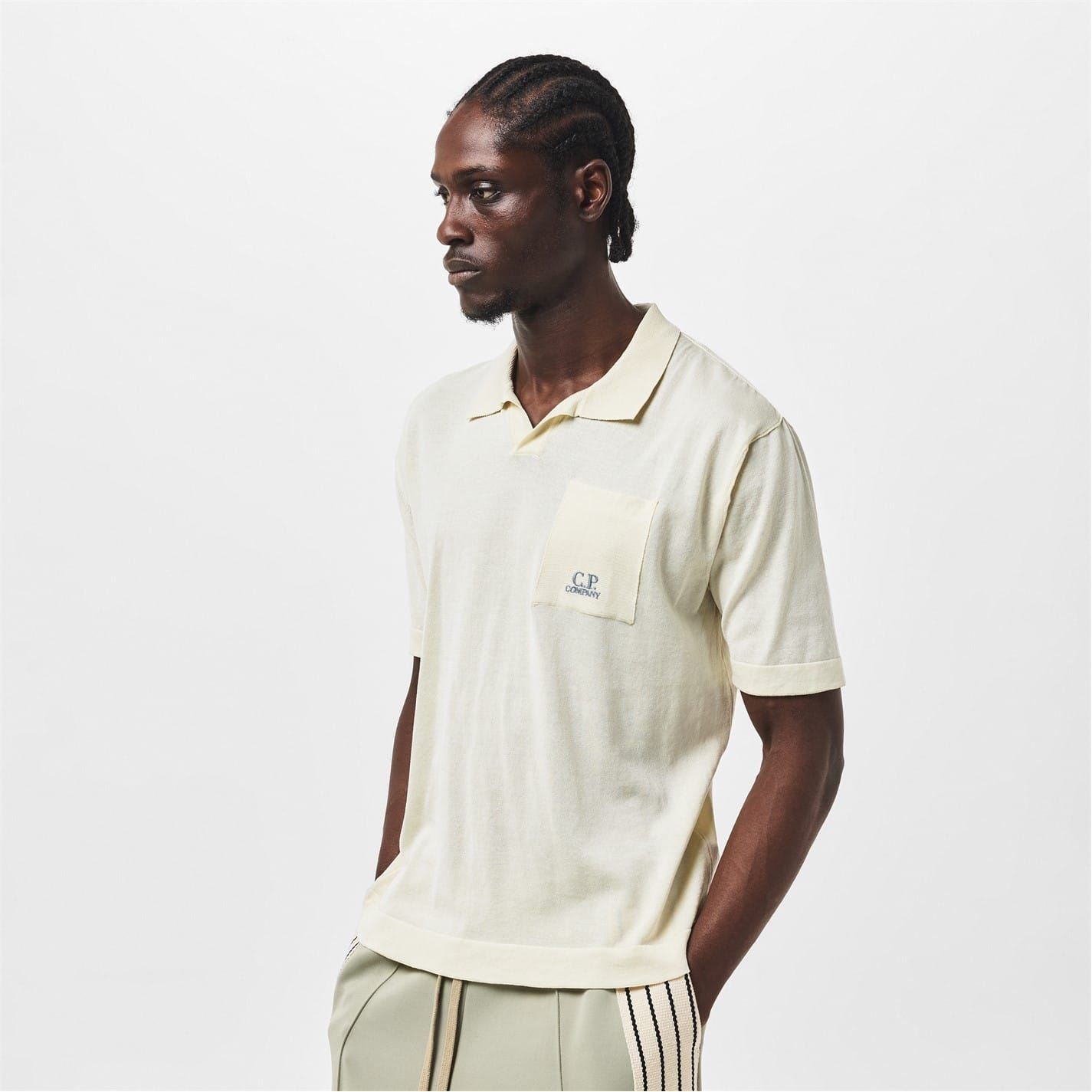 C.P. Company Knit Polo Shirt