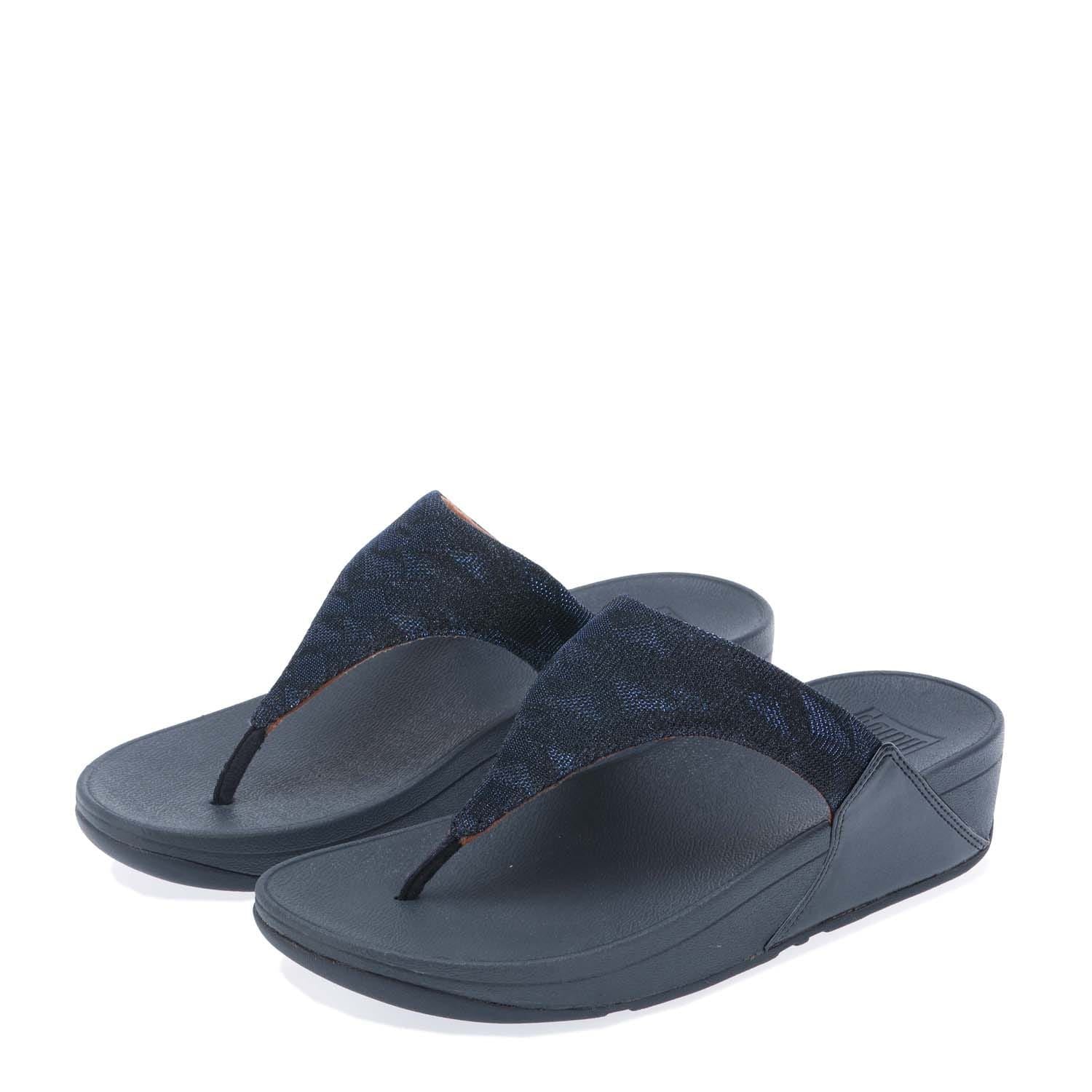 Fit Flop Lulu Glitz Toe-Post Sandals