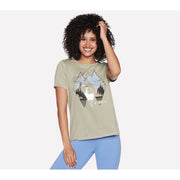 Skechers Regular Fit Short Sleeve Crew Neck T-Shirt