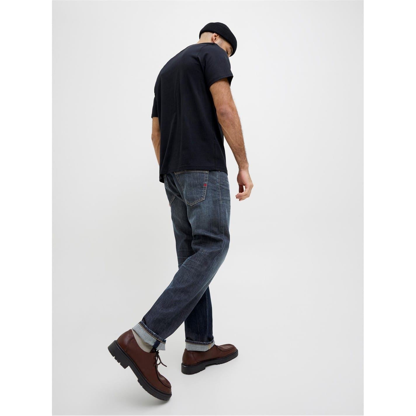 Jack and Jones Relaxed Fit Five Pocket Jeans