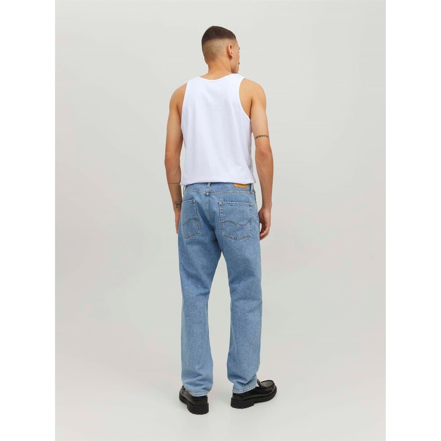 Jack and Jones 2 Pack Scoop Neck Box Tank