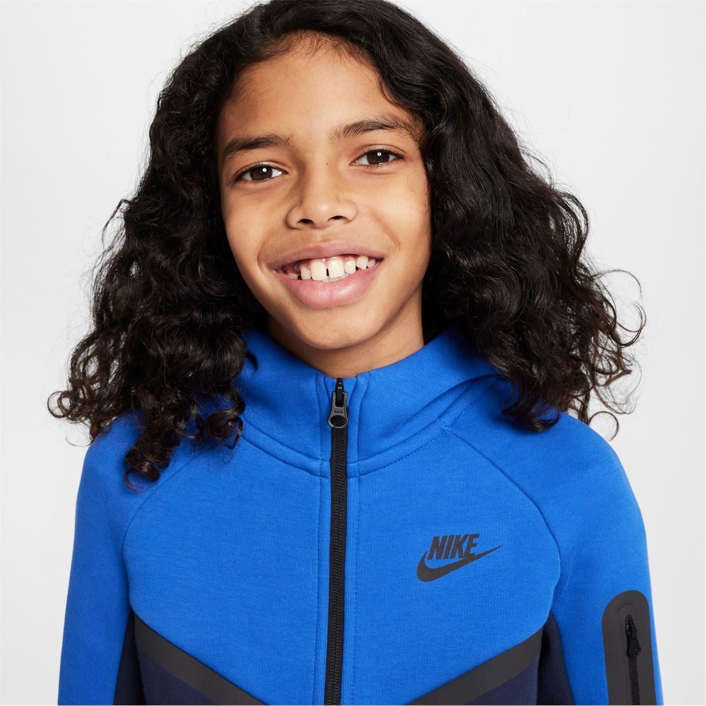 Nike Sportswear Tech Fleece Full Zip Hoodie Juniors